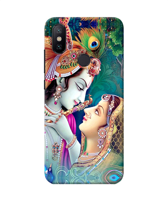 Lord Radha Krishna Paint Mi A2 Back Cover