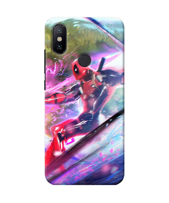 Deadpool Super Hero Mi A2 Back Cover