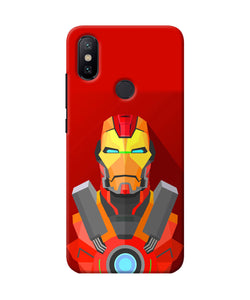 Ironman Print Mi A2 Back Cover