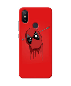 Funny Deadpool Mi A2 Back Cover