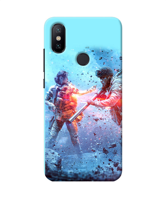 Pubg Water Fight Mi A2 Back Cover