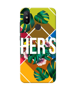 His Her Two Mi A2 Back Cover