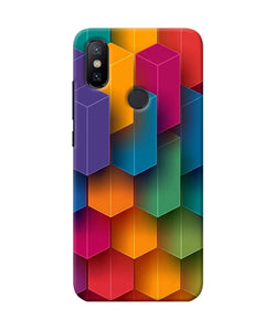 Abstract Rectangle Print Mi A2 Back Cover