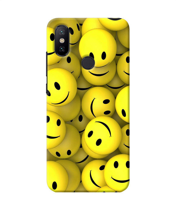 Smiley Balls Mi A2 Back Cover