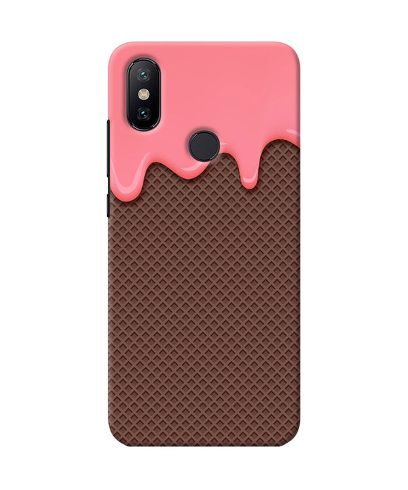 Waffle Cream Biscuit Mi A2 Back Cover