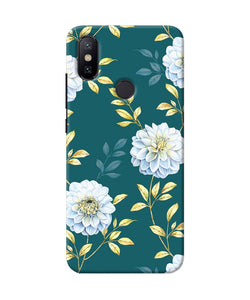 Flower Canvas Mi A2 Back Cover