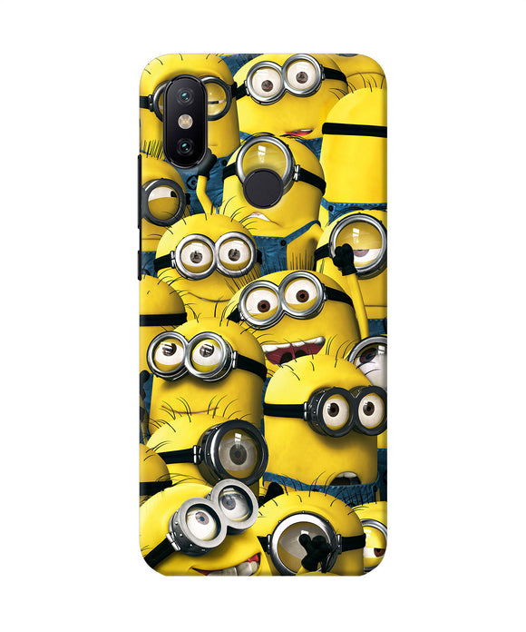 Minions Crowd Mi A2 Back Cover