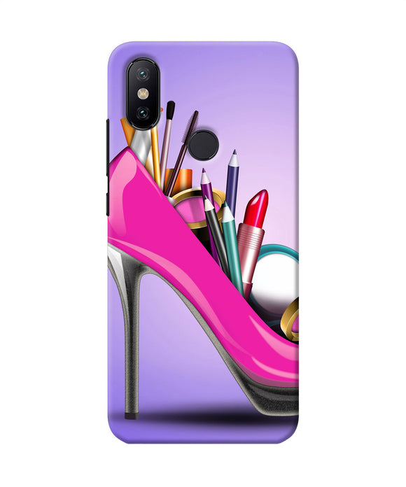 Makeup Heel Shoe Mi A2 Back Cover