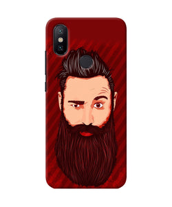 Beardo Character Mi A2 Back Cover