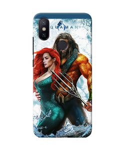 Aquaman Couple Water Mi A2 Back Cover