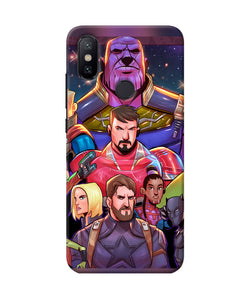 Avengers Animate Mi A2 Back Cover