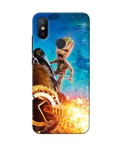 Groot Angry Mi A2 Back Cover