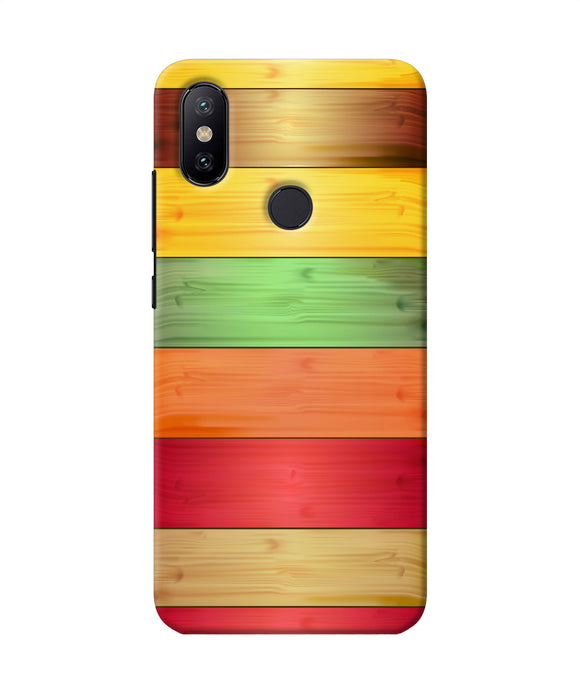 Wooden Colors Mi A2 Back Cover