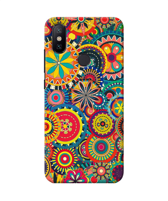 Colorful Circle Pattern Mi A2 Back Cover