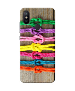 Colorful Shoelace Mi A2 Back Cover