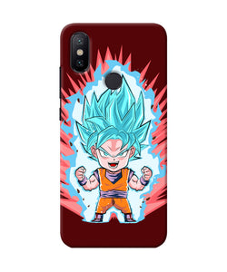 Goku Little Character Mi A2 Back Cover