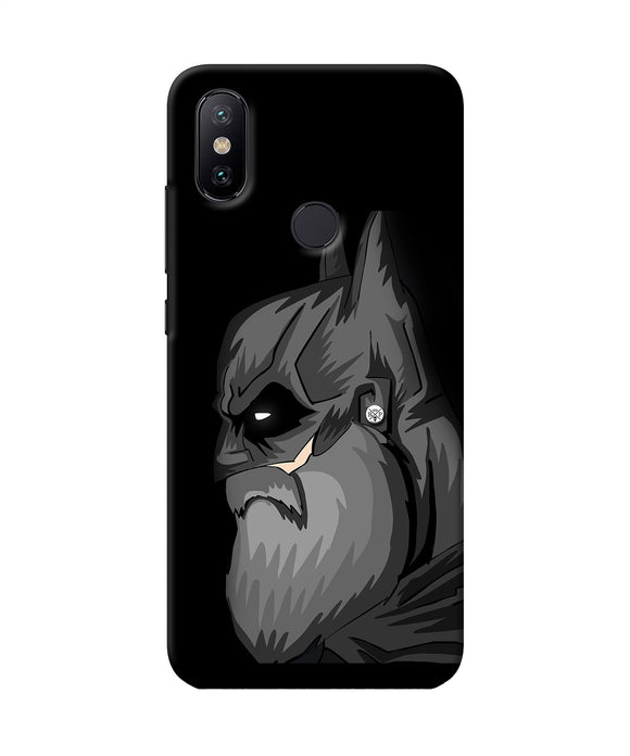 Batman With Beard Mi A2 Back Cover