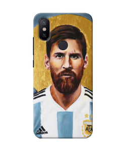 Messi Face Mi A2 Back Cover