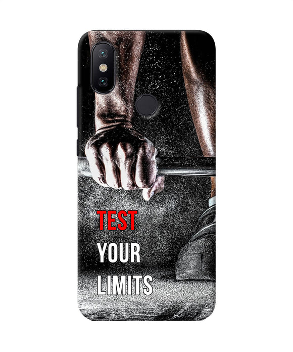 Test Your Limit Quote Mi A2 Back Cover