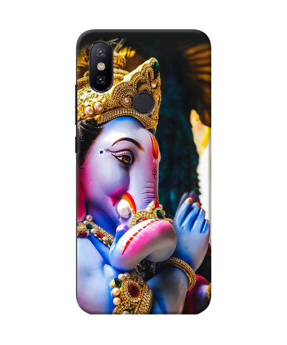 Lord Ganesh Statue Mi A2 Back Cover