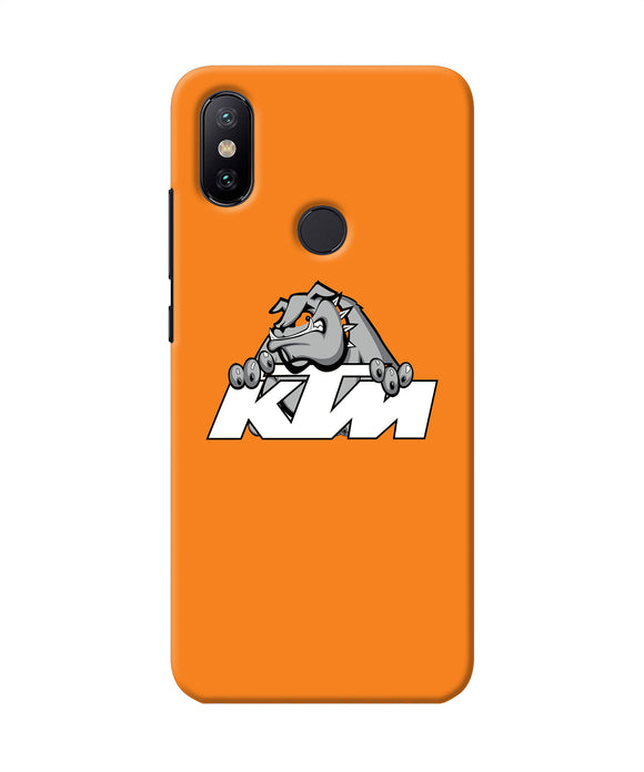 Ktm Dog Logo Mi A2 Back Cover