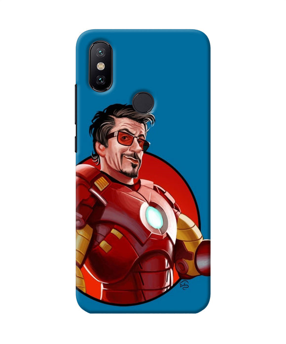 Ironman Animate Mi A2 Back Cover