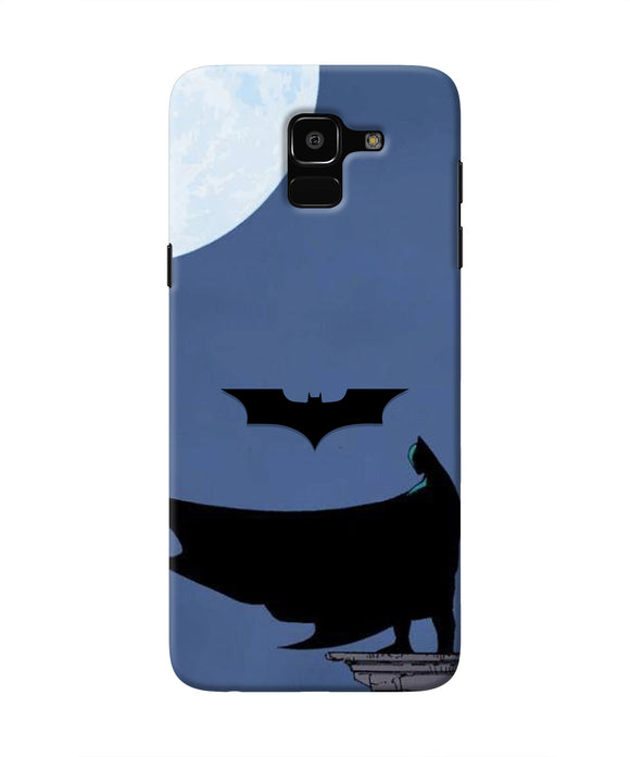 Batman Night City Samsung J6 Real 4D Back Cover
