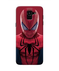 Spiderman Art Samsung J6 Real 4D Back Cover