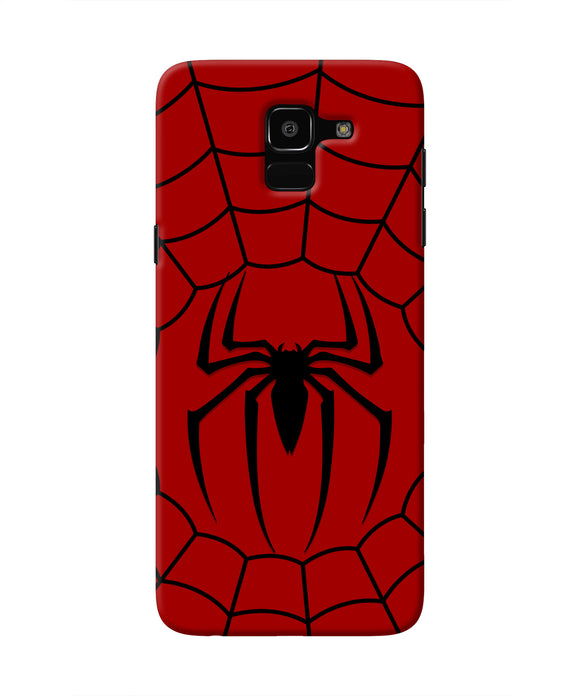 Spiderman Web Samsung J6 Real 4D Back Cover
