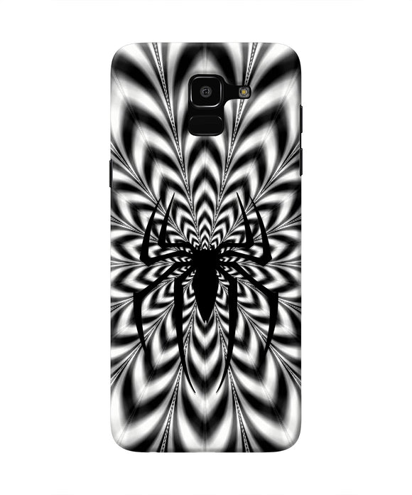 Spiderman Illusion Samsung J6 Real 4D Back Cover