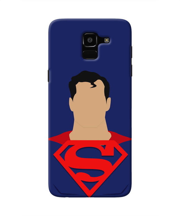 Superman Cape Samsung J6 Real 4D Back Cover