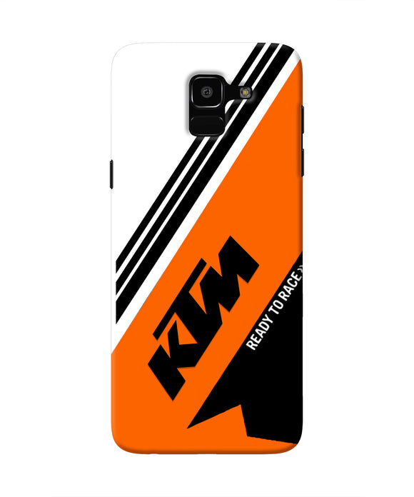 KTM Abstract Samsung J6 Real 4D Back Cover