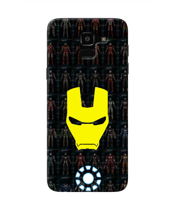 Iron Man Suit Samsung J6 Real 4D Back Cover