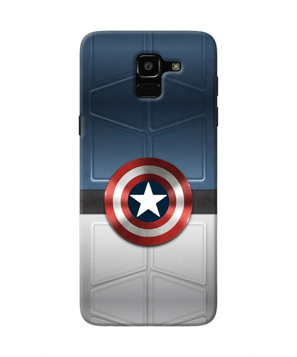 Captain America Suit Samsung J6 Real 4D Back Cover
