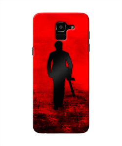 Rocky Bhai with Gun Samsung J6 Real 4D Back Cover