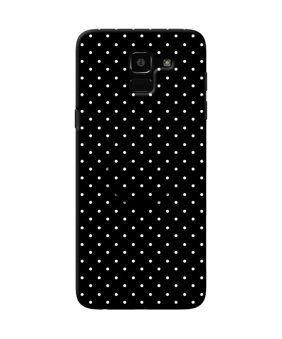 White Dots Samsung J6 Pop Case