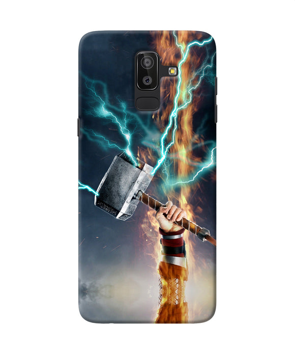 Thor Hammer Mjolnir Samsung J8 Back Cover
