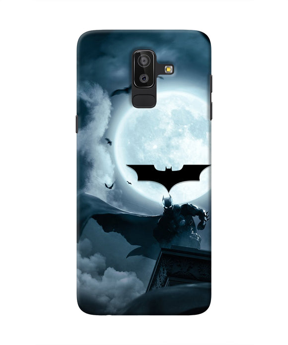 Batman Rises Samsung J8 Real 4D Back Cover