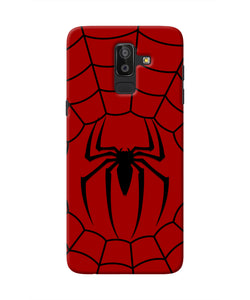 Spiderman Web Samsung J8 Real 4D Back Cover
