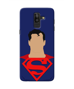 Superman Cape Samsung J8 Real 4D Back Cover