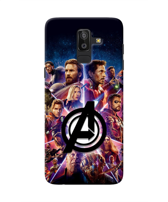 Avengers Superheroes Samsung J8 Real 4D Back Cover