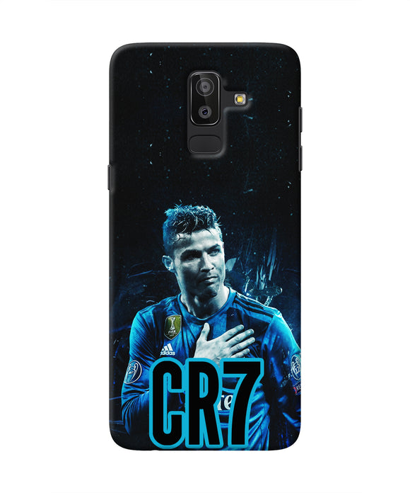 Christiano Ronaldo Blue Samsung J8 Real 4D Back Cover