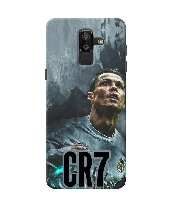 Christiano Ronaldo Grey Samsung J8 Real 4D Back Cover