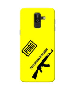 PUBG AKM Gun Samsung J8 Real 4D Back Cover