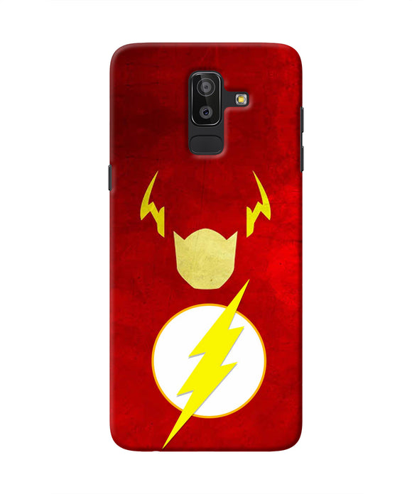 Flash Character Samsung J8 Real 4D Back Cover
