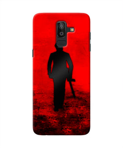 Rocky Bhai with Gun Samsung J8 Real 4D Back Cover