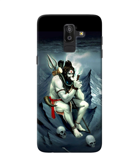 Lord Shiva Chillum Samsung J8 Back Cover