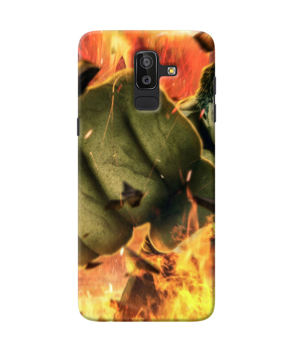 Hulk Smash Samsung J8 Back Cover