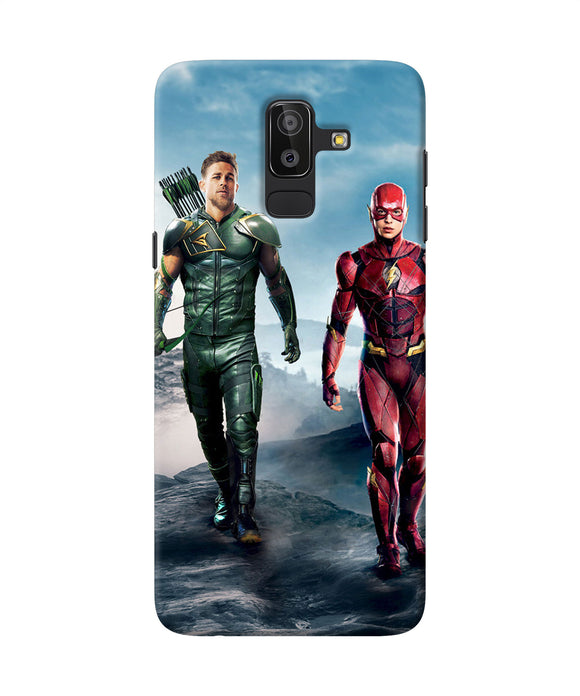 Flash Running Samsung J8 Back Cover