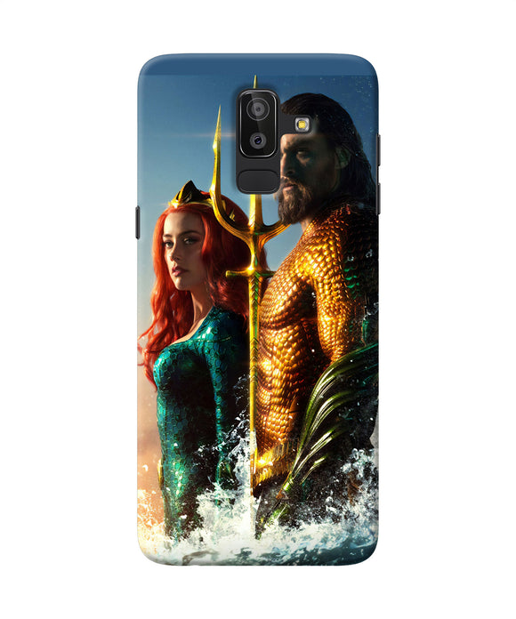 Aquaman Couple Samsung J8 Back Cover